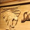 San Jose Sabercats Wood Sign - Legacy Edition