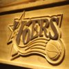 Philadelphia 76ers Wood Sign - Legacy Edition