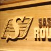 Saskatchewan Roughriders Wood Sign - Legacy Edition