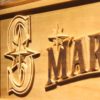 Seattle Mariners 2 Wood Sign