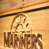 Seattle Mariners 6 Wood Sign