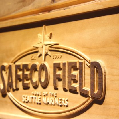 Seattle Mariners Safeco Field Wood Sign neon sign LED