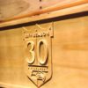 Seattle Seahawks 30th Anniversary Logo Wood Sign - Legacy Edition