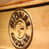 Signal Gasoline Wood Sign