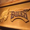 Philadelphia Eagles 2 Wood Sign