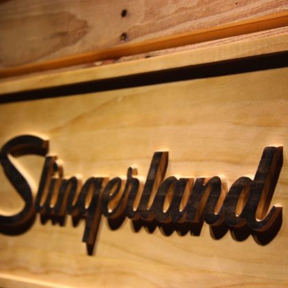 Slingerland Wood Sign neon sign LED