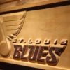 St. Louis Blues Wood Sign