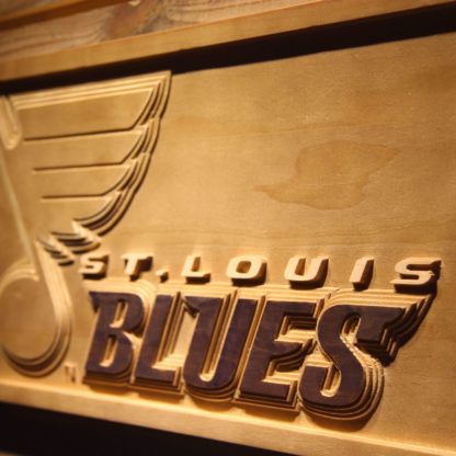 St. Louis Blues Wood Sign neon sign LED