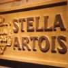 Stella Artois Crest Wood Sign