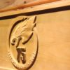 Philadelphia Eagles 75th Anniversary Logo Wood Sign - Legacy Edition