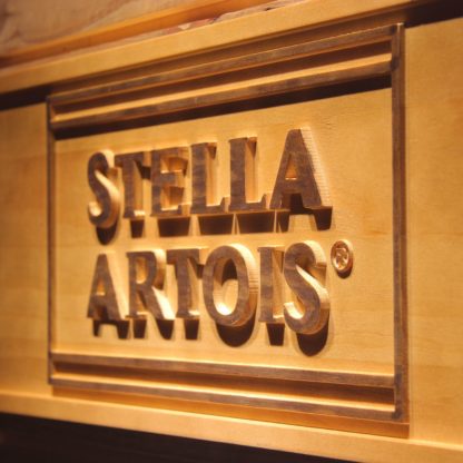 Stella Artois Wood Sign neon sign LED