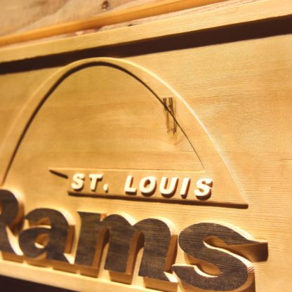 St Louis Rams 1995-1999 Wood Sign - Legacy Edition neon sign LED