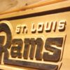 St Louis Rams 2000-2015 Text Wood Sign - Legacy Edition