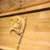 Tampa Bay Buccaneers 1997-2013 Logo Wood Sign - Legacy Edition