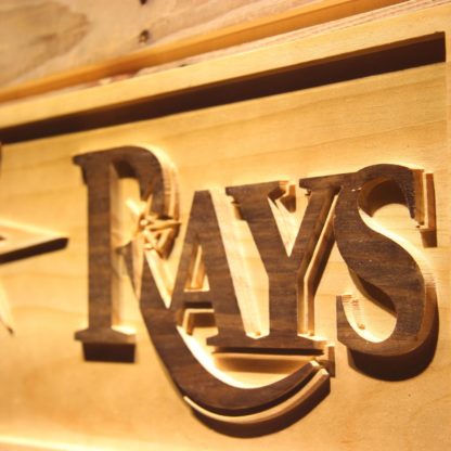 Tampa Bay Rays 2 Wood Sign neon sign LED