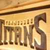 Tennessee Titans 1 Wood Sign