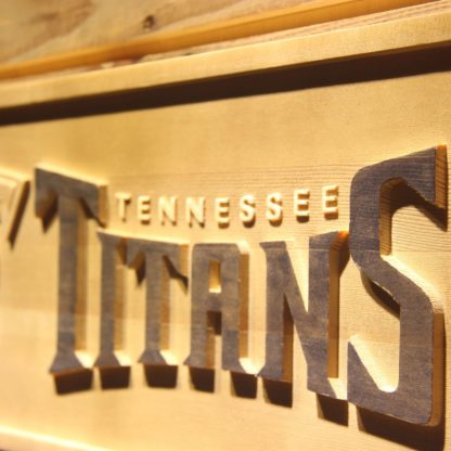 Tennessee Titans 3 Wood Sign neon sign LED