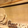 Philadelphia Eagles Coors Light Helmet Wood Sign