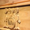 The Beatles Drum Wood Sign