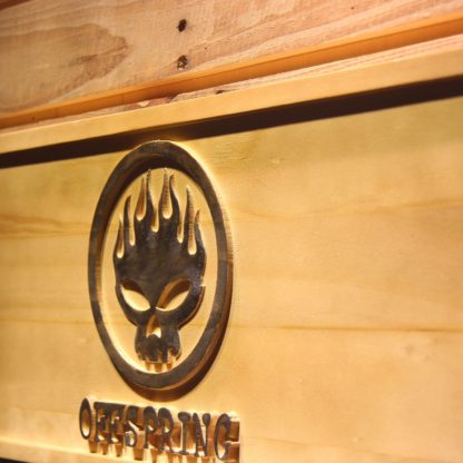 The Offspring Wood Sign neon sign LED