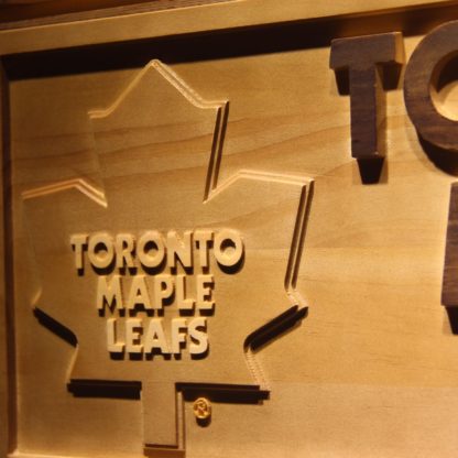 Toronto Maple Leafs Wood Sign - Legacy Edition neon sign LED