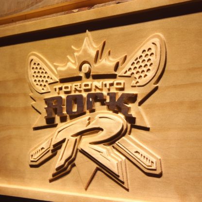 Toronto Rock Wood Sign - Legacy Edition neon sign LED