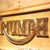 Triumph Go Your Own Way Wood Sign