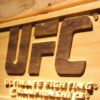 UFC Wood Sign