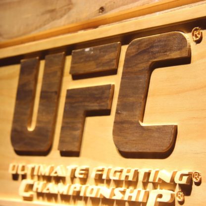 UFC Wood Sign neon sign LED