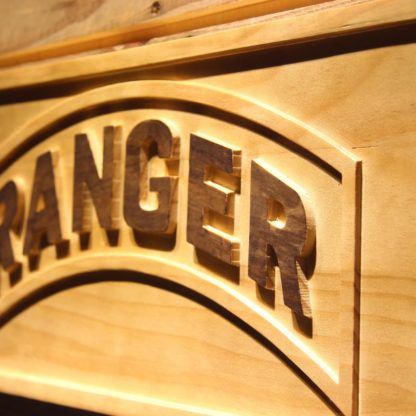 US Army Ranger Wood Sign neon sign LED