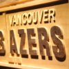 Vancover Blazers Wood Sign - Legacy Edition