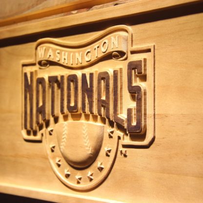 Washington Nationals Wood Sign - Legacy Edition neon sign LED