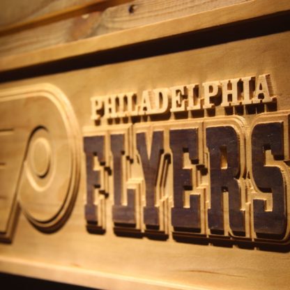Philadelphia Flyers Wood Sign neon sign LED
