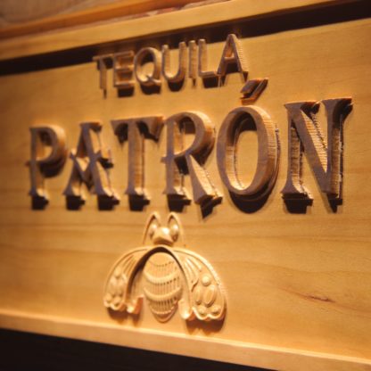 Patron Tequila Wood Sign neon sign LED
