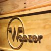 Weezer Wood Sign