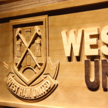 West Ham United Wood Sign - Legacy Edition neon sign LED