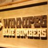 Winnipeg Blue Bombers Wood Sign - Legacy Edition