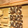 Woodstock Festival 1969 Wood Sign