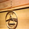 Pink Floyd Dark Side of the Moon Circle Wood Sign
