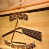 Pink Floyd Dark Side of the Moon Triangle Wood Sign