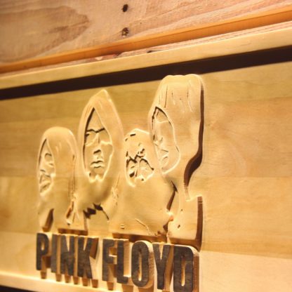 Pink Floyd Faces Wood Sign neon sign LED