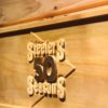 Pittsburgh Steelers 50th Anniversary Logo Wood Sign - Legacy Edition