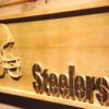 Pittsburgh Steelers Helmet Wood Sign