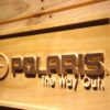 Polaris All Terrain Wood Sign