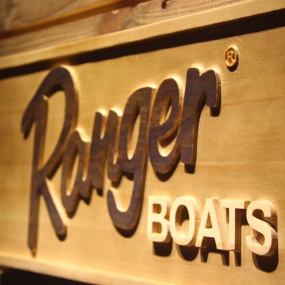 Ranger Boats Wood Sign neon sign LED