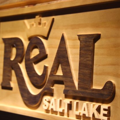 Real Salt Lake Wood Sign - Legacy Edition neon sign LED