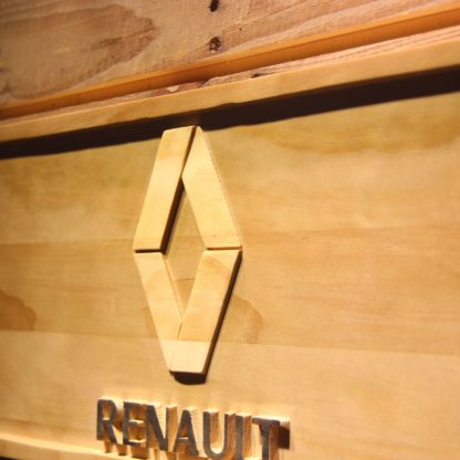 Renault Wood Sign neon sign LED