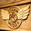 REO Speedwagon Wood Sign