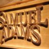 Samuel Adams Wood Sign