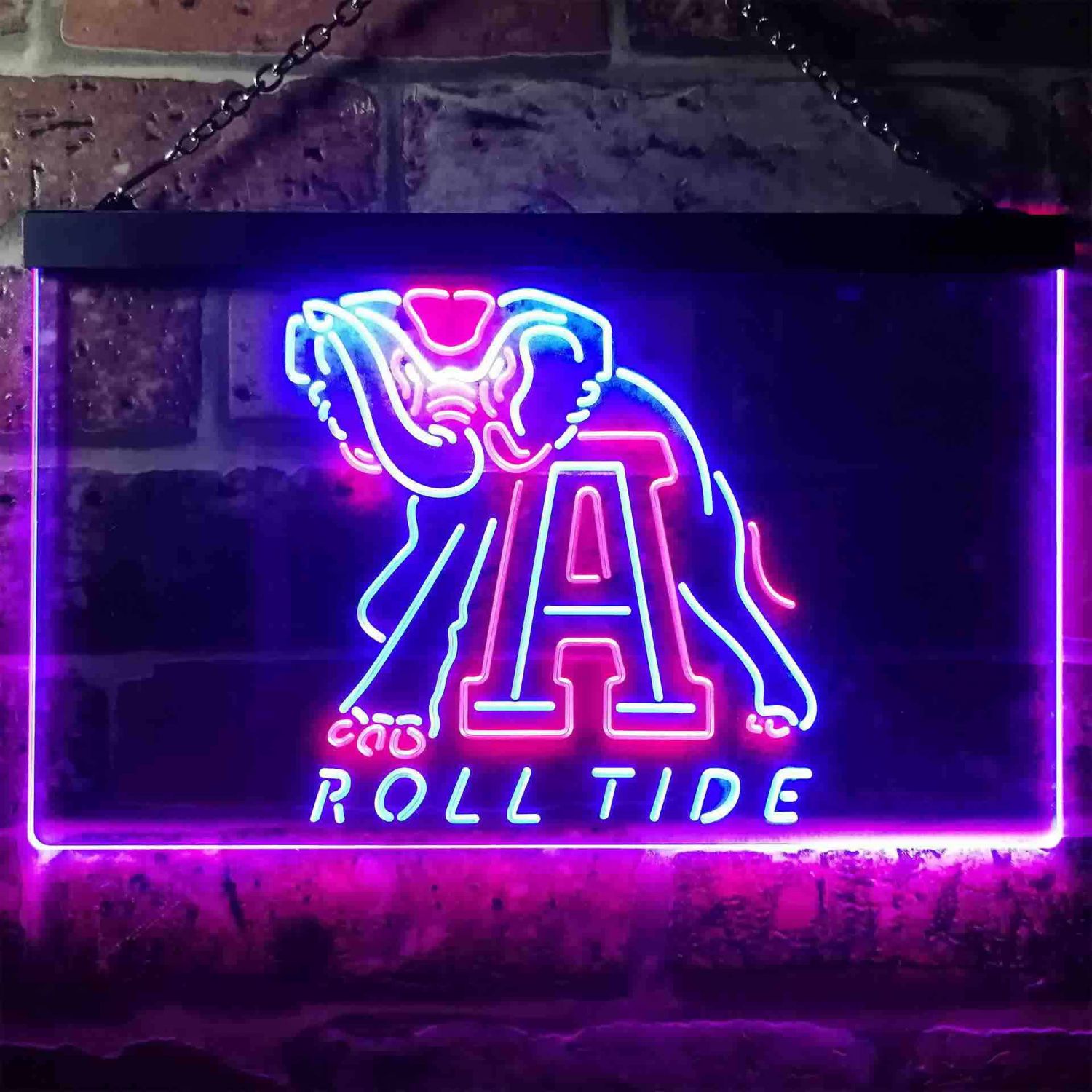 Alabama Crimson Tide Roll Tide LED Neon Sign neon sign LED sign